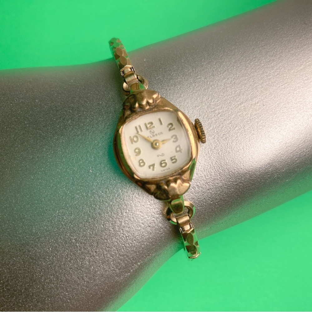 VTG Midcentury 10k Helbros Women’s Wrist watch (untested)